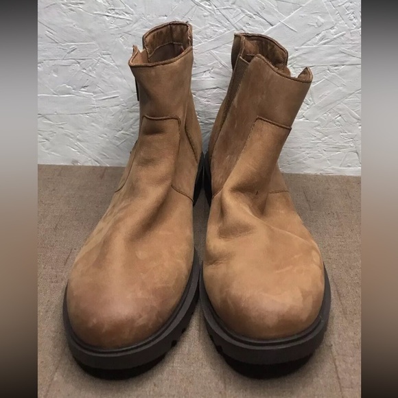 Sorel Emelie II Zip Women's Ankle Boots Brown Waterproof Leather Side Zip Size 7 - Picture 15 of 15